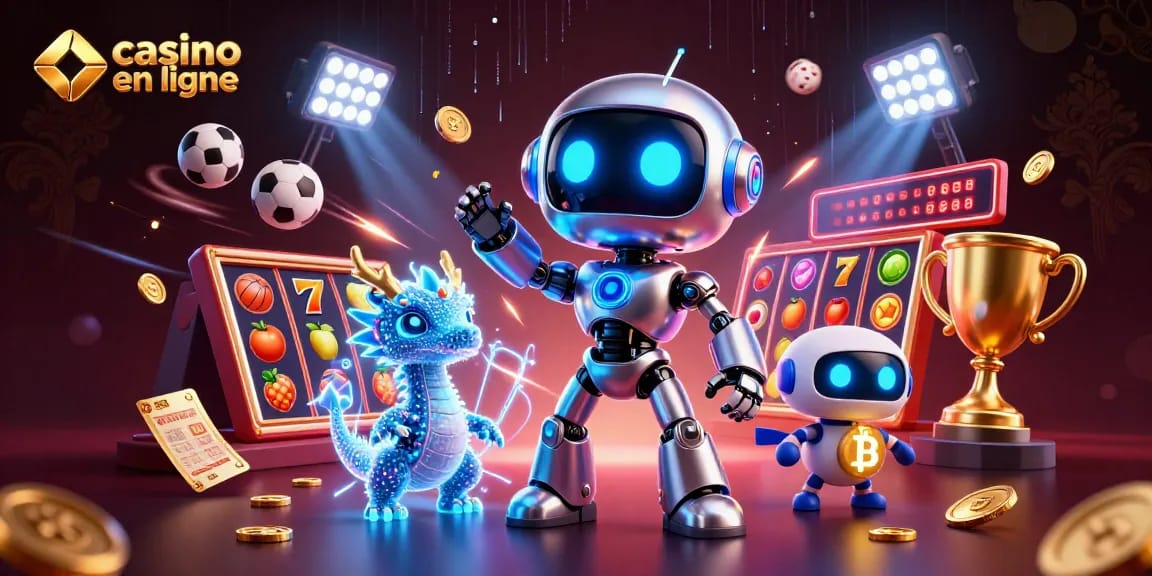 Jouez au casino en ligne tout en découvrant les jackpots avec de l'animation.