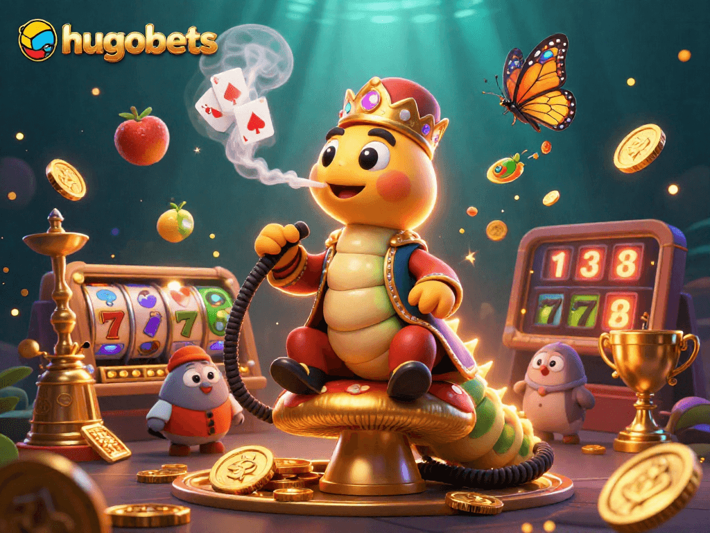 Experience thrilling gaming action at hugobets with vibrant slot reels and dynamic casino elements