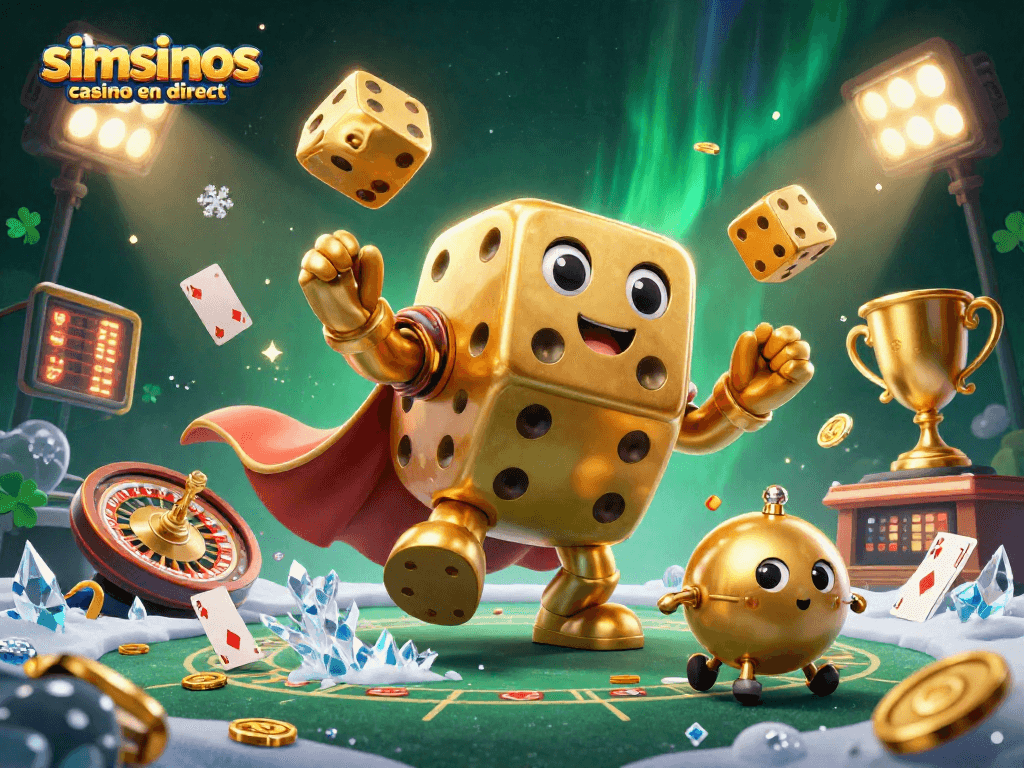 Jouez au simsinos casino en direct avec nos croupiers sur une table de roulette captivante.