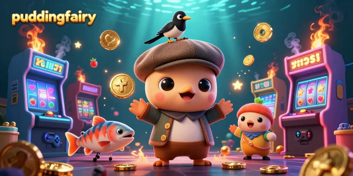Enjoy exciting slots at puddingfairy with playful characters and vibrant casino elements.