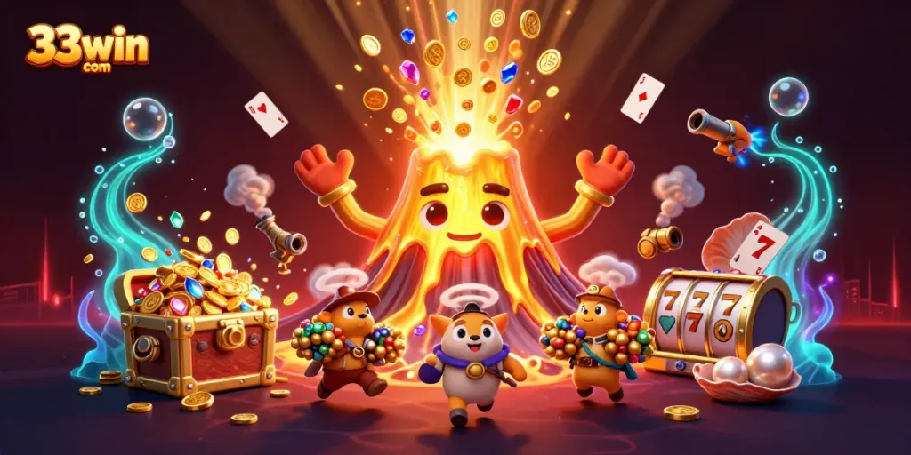 Experience thrilling slots and treasures with 33win com's vibrant casino adventure!