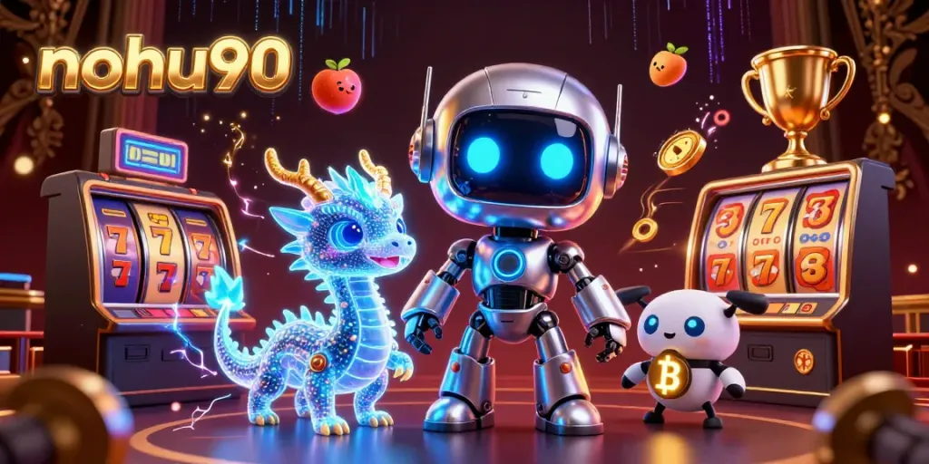 Engage with nohu90 through thrilling slot gameplay featuring vibrant characters and golden jackpots.
