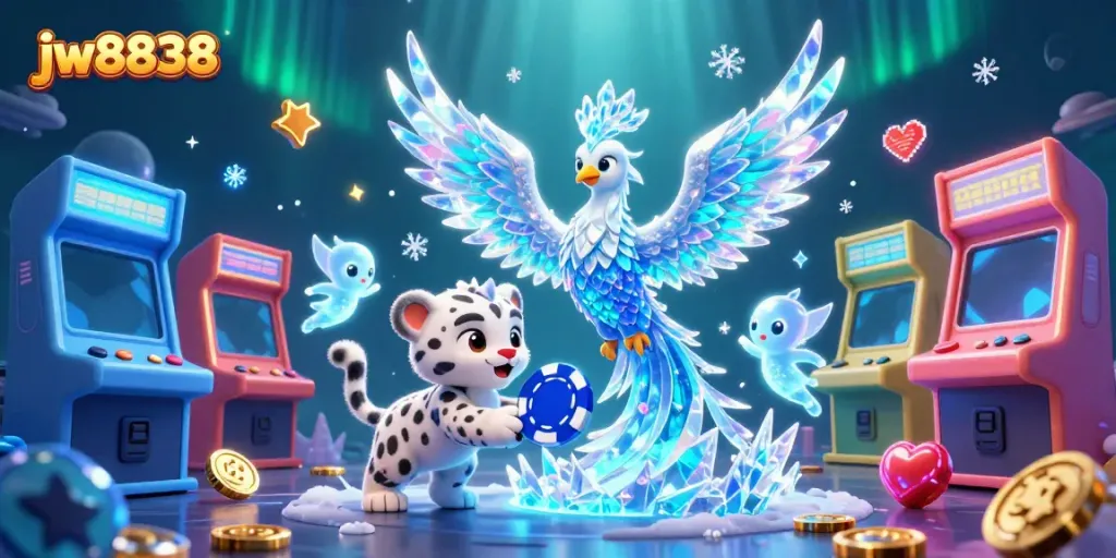 Engage with exciting gaming scenes at jw8838 featuring vibrant characters and elements from the casino world.