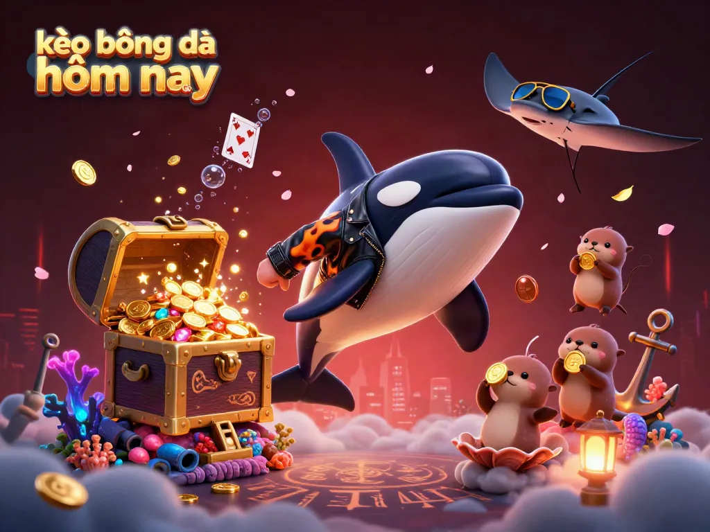 Experience the excitement of kèo bóng đá hôm nay with vibrant characters and dynamic betting elements.