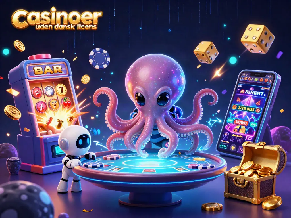 Play immersive games at casinoer uden dansk licens featuring vibrant characters and dynamic casino elements in action.
