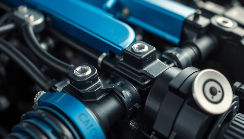 Inspect the advanced 123ignition system for a high-performance vehicle, highlighting its sleek design and functionality.