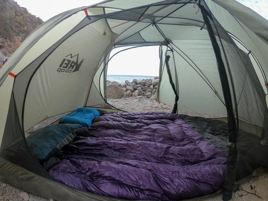 Sac de couchage coton : confort thermique entre 0℃ et -10℃