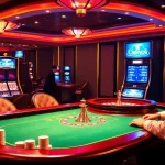 C168 Casino: Engaging players in thrilling high-stakes gambling with vibrant slot machines.