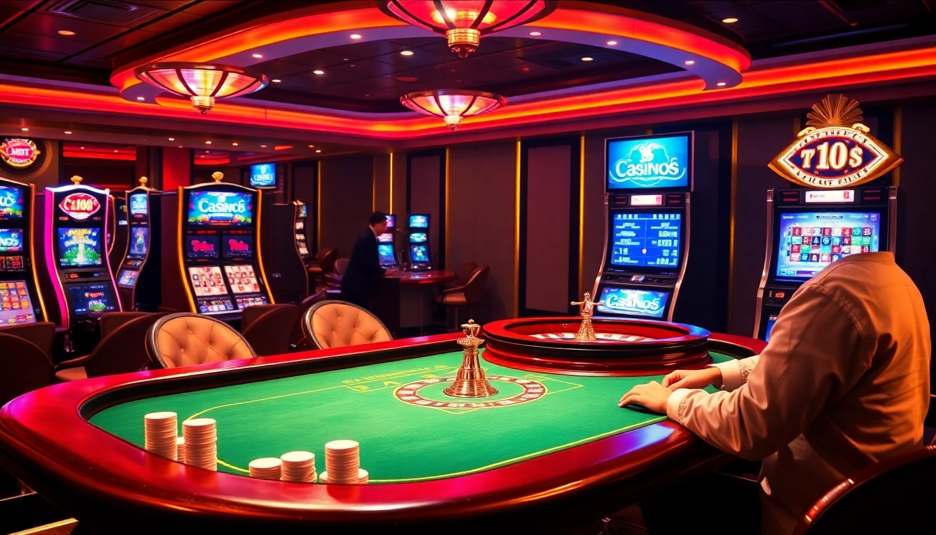 C168 Casino: Engaging players in thrilling high-stakes gambling with vibrant slot machines.