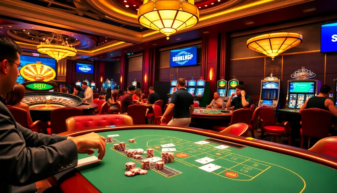 Experience the excitement of live gambling at https://bong99.pro/ with vibrant casino tables and dealers.
