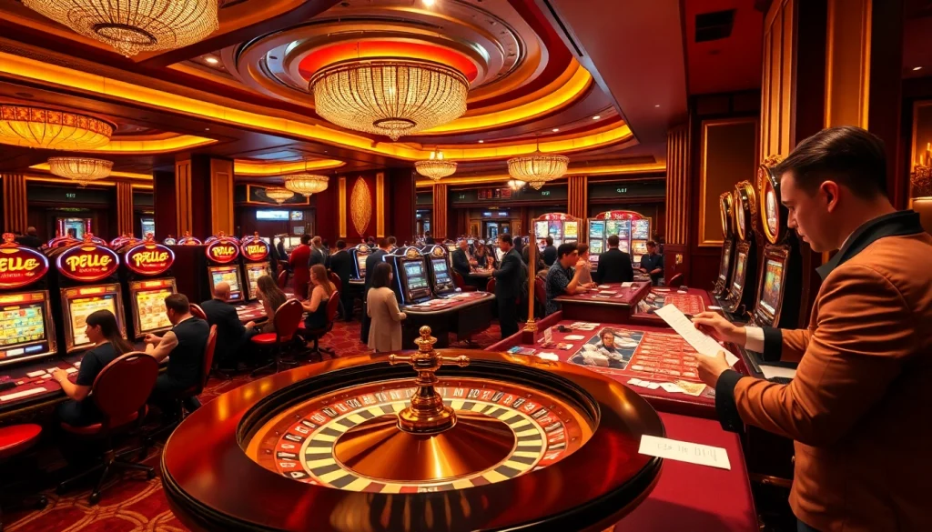 Experience the thrill of gambling at ZB368 casino with vibrant games and luxurious ambiance.