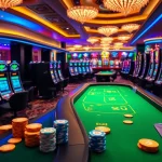 Visuel du meilleur casino crypto 2026 avec des jeux modernes et des symboles de devises numériques.