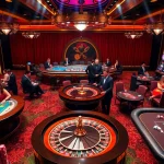 Experience high-stakes gaming action at https://s8net.com/ with roulette, vibrant poker tables, and glamorous casino ambiance.