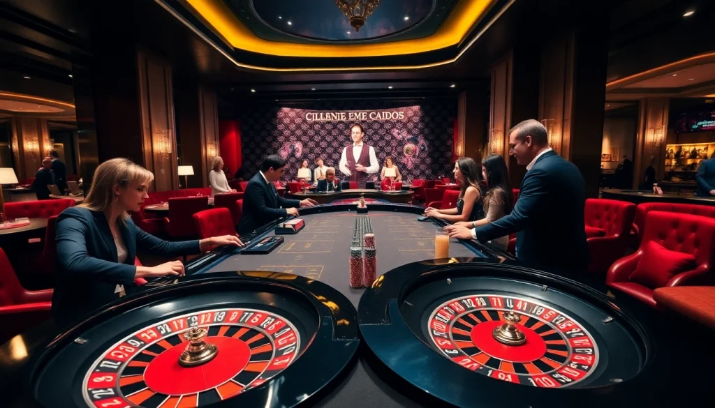Experience the excitement of live casino France, featuring interactive games and elegant surroundings.