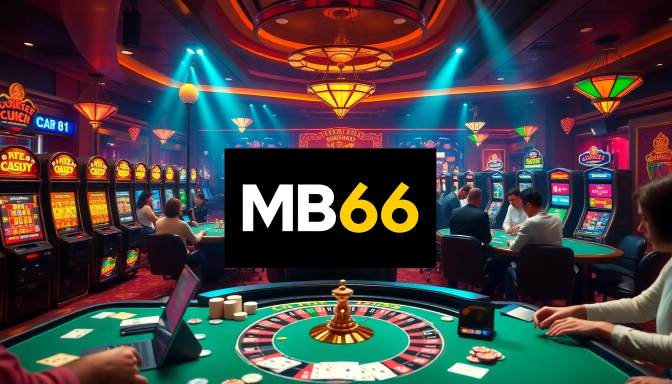 Experience VIP gambling thrills at MB66 with vibrant tables and exciting poker games.