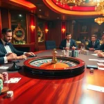 Players enjoying thrilling games at 32WIN COM casino, with vibrant poker chips and cards.