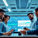 Dynamic team analyzing data at https://gg88.work/ in a modern workspace.