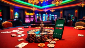 Experience the thrill of gaming at the casino featuring the Link New88 app for ultimate betting excitement.