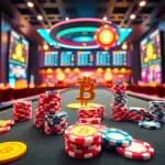 Découvrez des jeux de casino en ligne Bitcoin avec des éléments graphiques animés captivants.