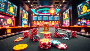 Découvrez des jeux de casino en ligne Bitcoin avec des éléments graphiques animés captivants.