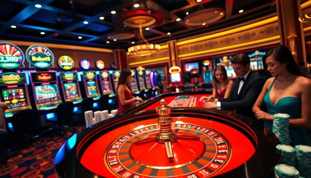 Play at 23win with high-stakes roulette action and vibrant casino atmosphere.