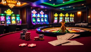 Playing poker at a luxurious table in a legal online casino en ligne france légal setting.