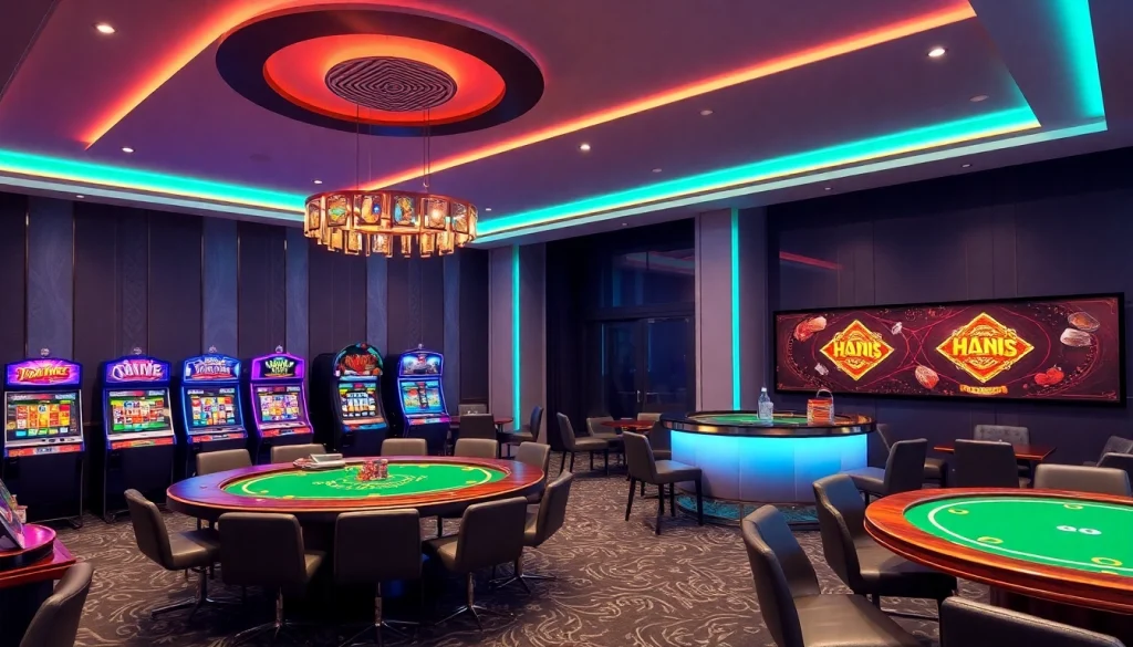 Escena atractiva con elementos de casino que representan la experiencia de juego vibrante y la emoción de 888jogo.