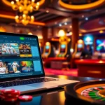 Engage in thrilling gameplay at meilleurs sites de paris sportifs with vibrant casino visuals.