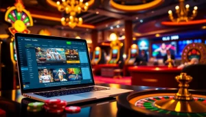 Engage in thrilling gameplay at meilleurs sites de paris sportifs with vibrant casino visuals.