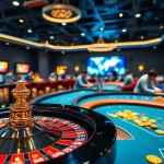 Engage with casino crypto in a lively digital gaming environment filled with vibrant activities.