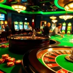 Engage with thrilling gaming experiences at 33win.com with vibrant casino visuals of poker and roulette.