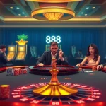 Experience the excitement of 888NEW with vibrant casino games and stylish players.