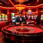 Experience unbeatable excitement with Go99 in a vibrant casino setting featuring slot machines and roulette.