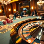 Jouer à des jeux de casino en ligne fiables avec une ambiance luxueuse et des éléments de mise en scène.