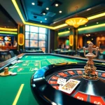 Découvrez un casino en ligne fiable avec des jeux de cartes et de roulette, ambiance élégante.