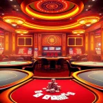 Jouer sur un casino en ligne France légal, découvrant des tables élégantes et une ambiance excitante.