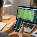 Engage in live sports betting on five88az with smartphone and laptop strategy.