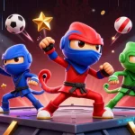 Xoilac engages sports fans in exhilarating action with 3D ninja chameleons showcasing dynamic betting elements.