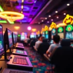 Jouez à casino en ligne avec excitement dans un cadre numérique vibrant et dynamique.
