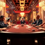 Jouez dans un casino en ligne fiable avec une ambiance élégante et joyeuse au poker.