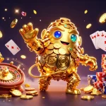 Spin to win at b52 club with joyful golden golems and sparkling casino elements!