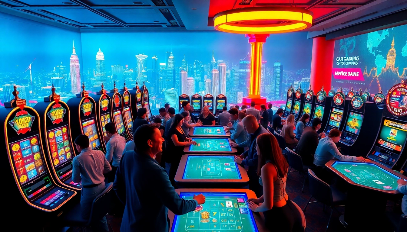 Découvrez un jeu captivant de casino en ligne avec des joueurs engagés et une interface moderne. related image