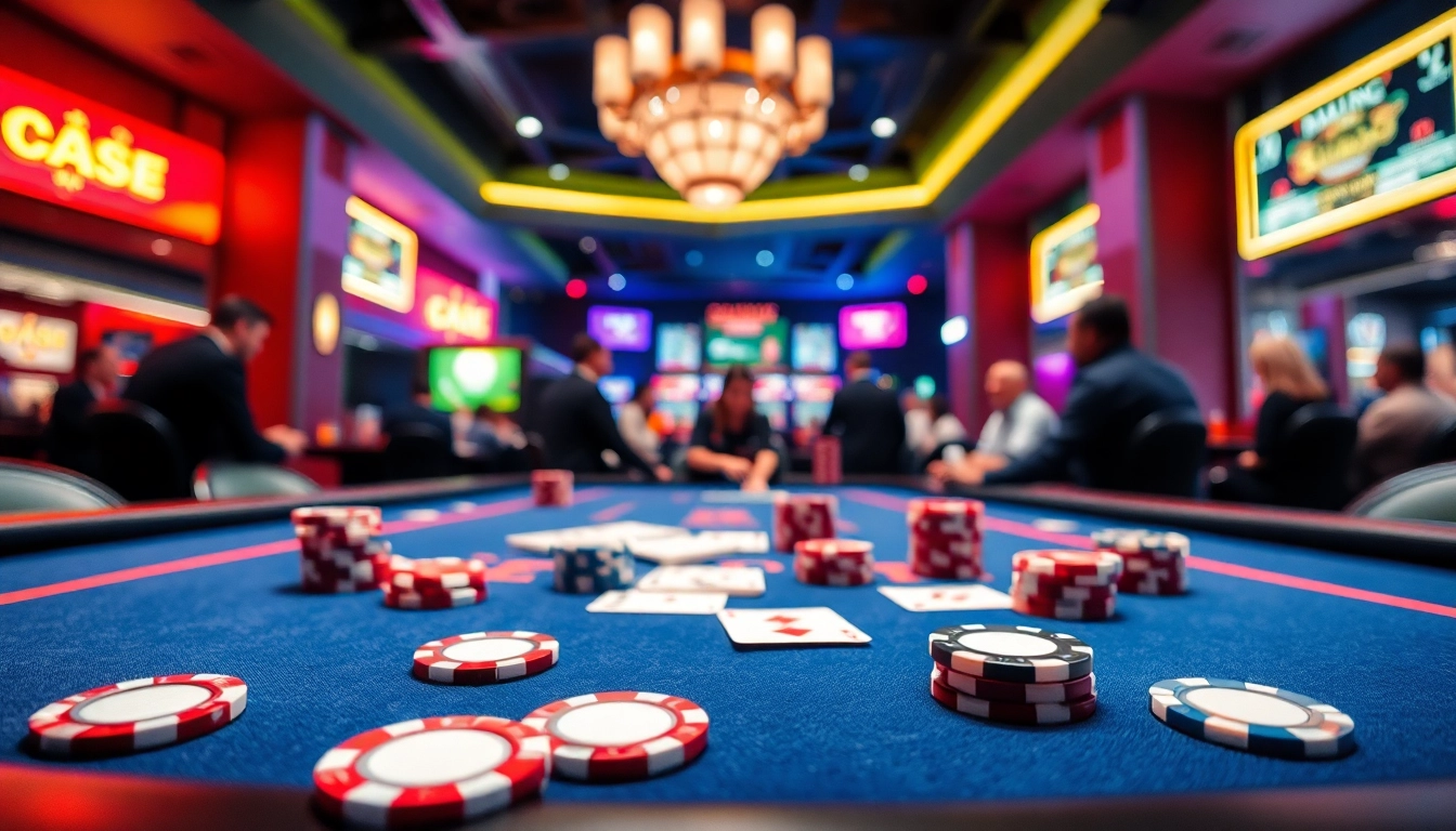 Casino en ligne retrait immédiat avec des joueurs concentrés autour de la table de poker. related image