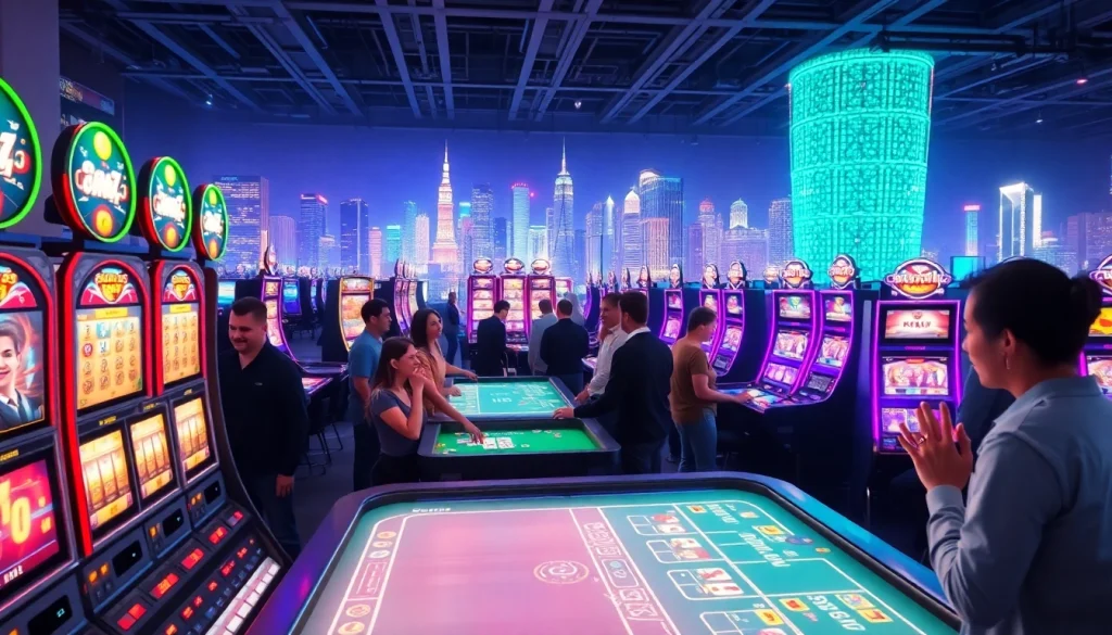 Découvrez un jeu captivant de casino en ligne avec des joueurs engagés et une interface moderne.