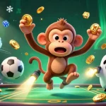 Watch the poltergeist monkey and puppy chase golden winnings at fb88's haunted casino.