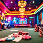 Jouez à des jeux de casino en ligne captivants dans une atmosphère colorée