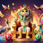 Experience thrilling gameplay at Say88 with vibrant casino elements and dynamic lottery visuals.
