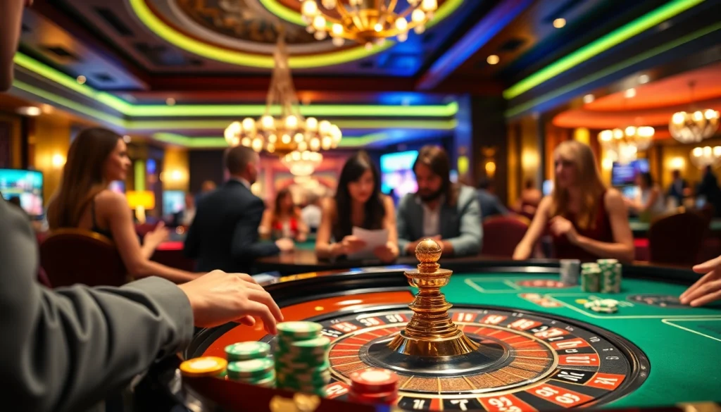 Gagnez gros avec des jeux captivants à un casino en ligne dynamique.
