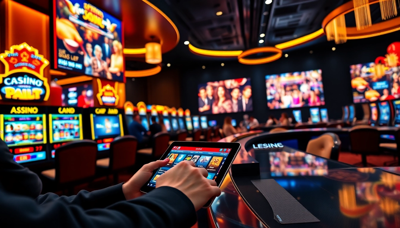Profitez de jeux captivants dans un cadre de casino en ligne animé. related image