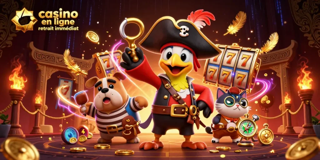 Jouez et gagnez avec casino en ligne retrait immédiat dans une scène interactive captivante.